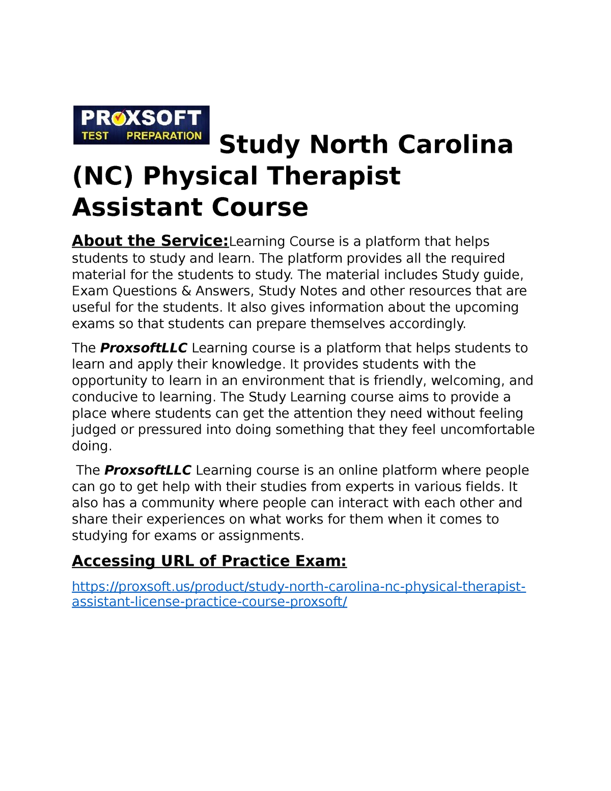 Study North Carolina NC Physical Therapist Assistant Course Study   Thumb 1200 1553 