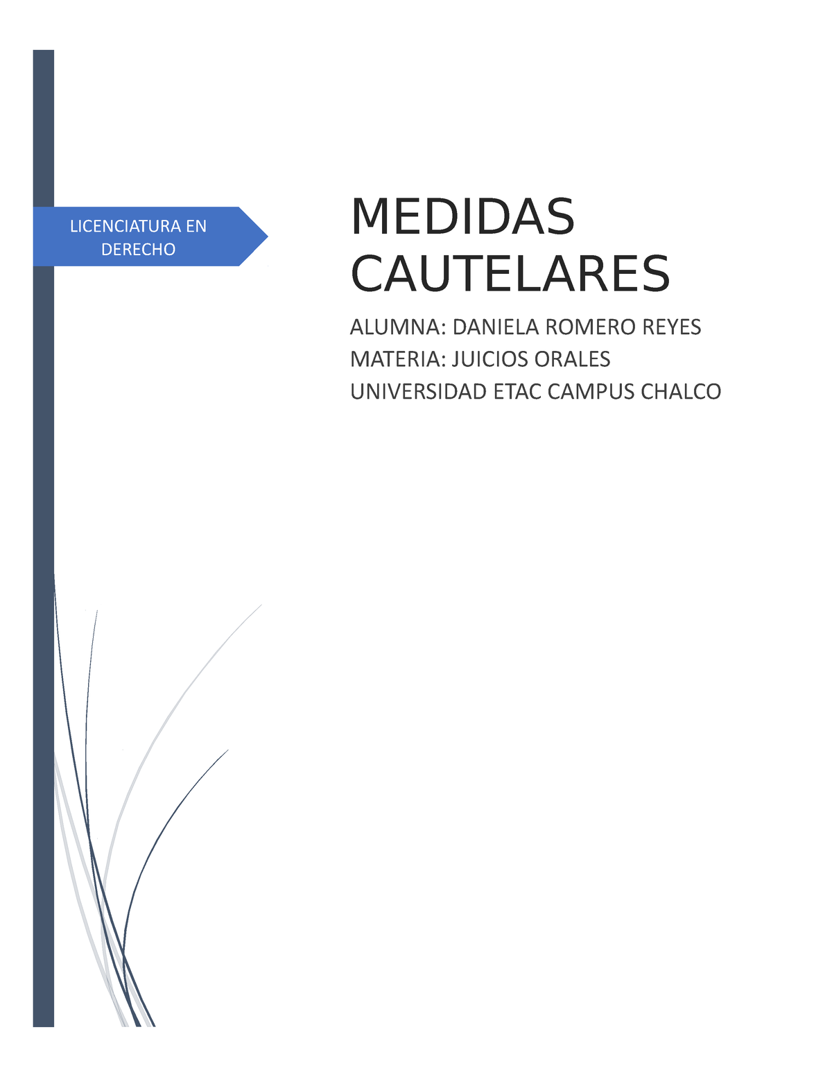 Medidas Cautelares Y Cierre DE Investigacion Complementaria ...