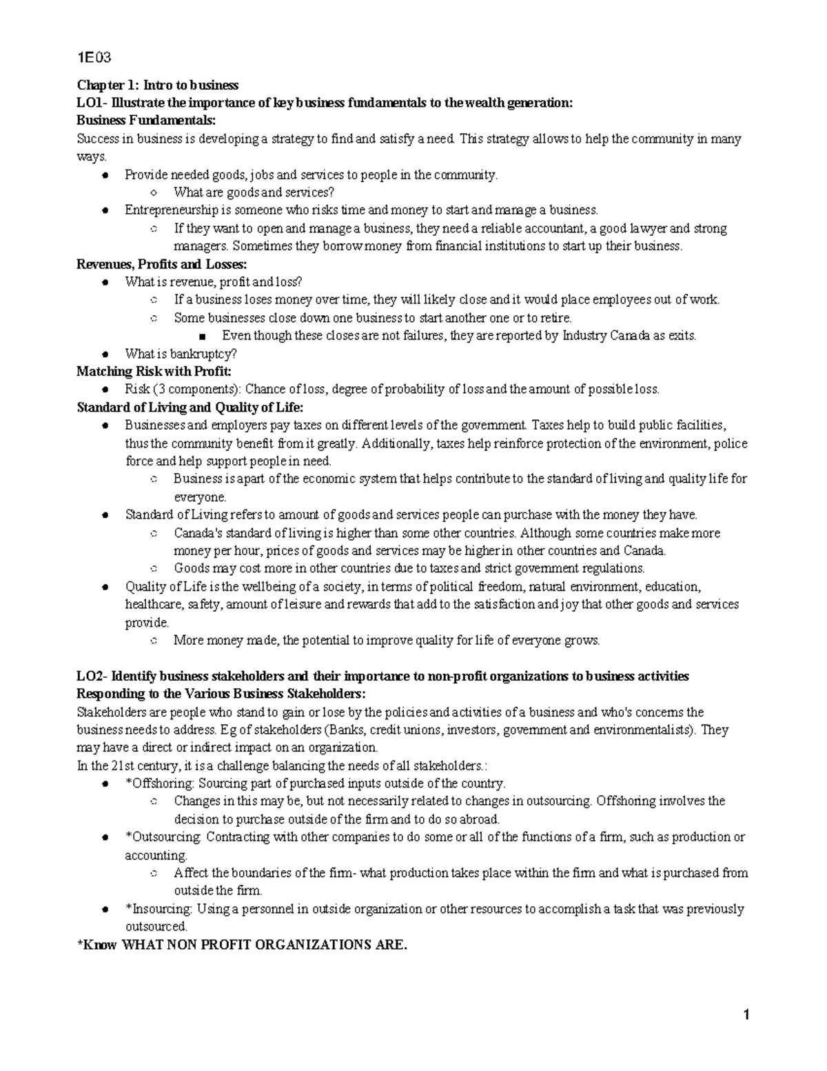 1e03-mid-term-review-chapter-1-intro-to-business-lo1-illustrate-the