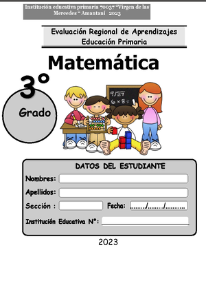 Examen Conama - todo - 10th NAMAT CONCURSO NACIONAL D3 MATEMANIA CESAR ...