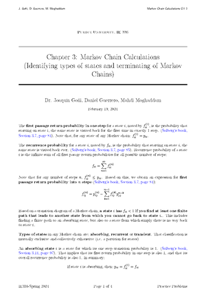 IE336 HW4 - IE 33600: Operations Research – Stochastic Models (Fall ...