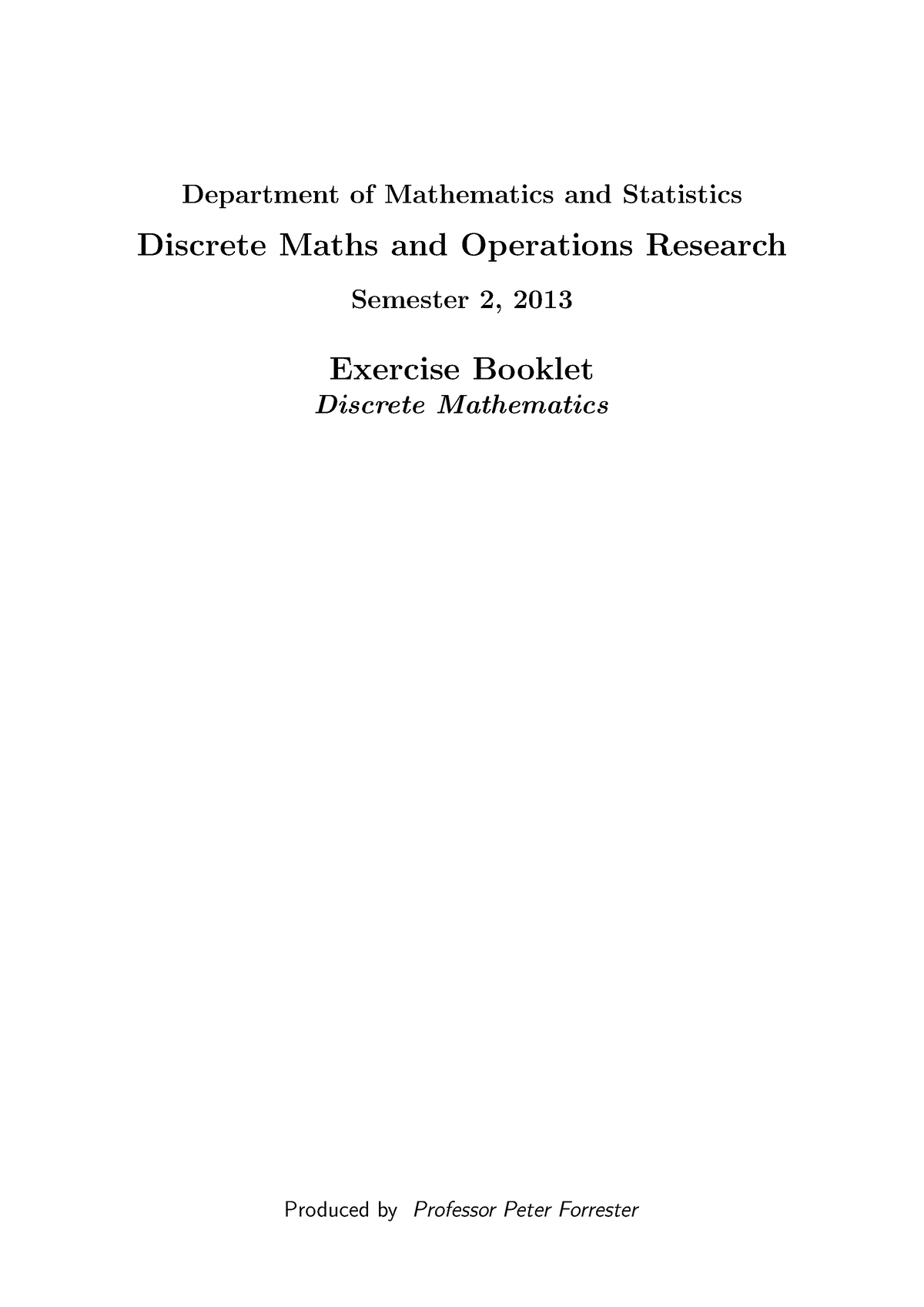 Discrete Maths(1)-1 copy - Department of Mathematics and Statistics ...