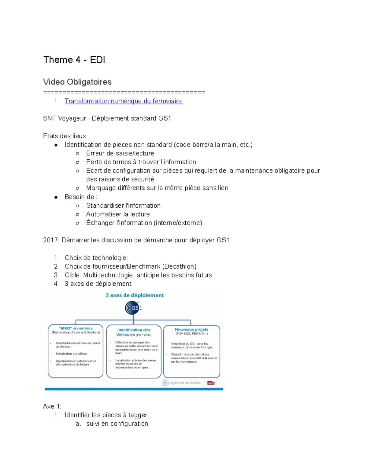 Quiz 2 - EDI TMS YMS - EDI TMS YMS - Theme 4 - EDI Video Obligatoires ...