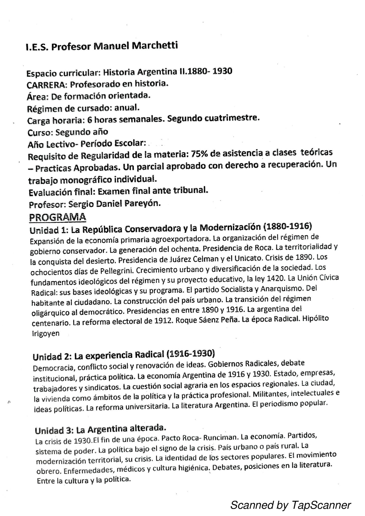 Historia Argentina II - Fhyjyuj - Historia De Argentina - Scanned By ...