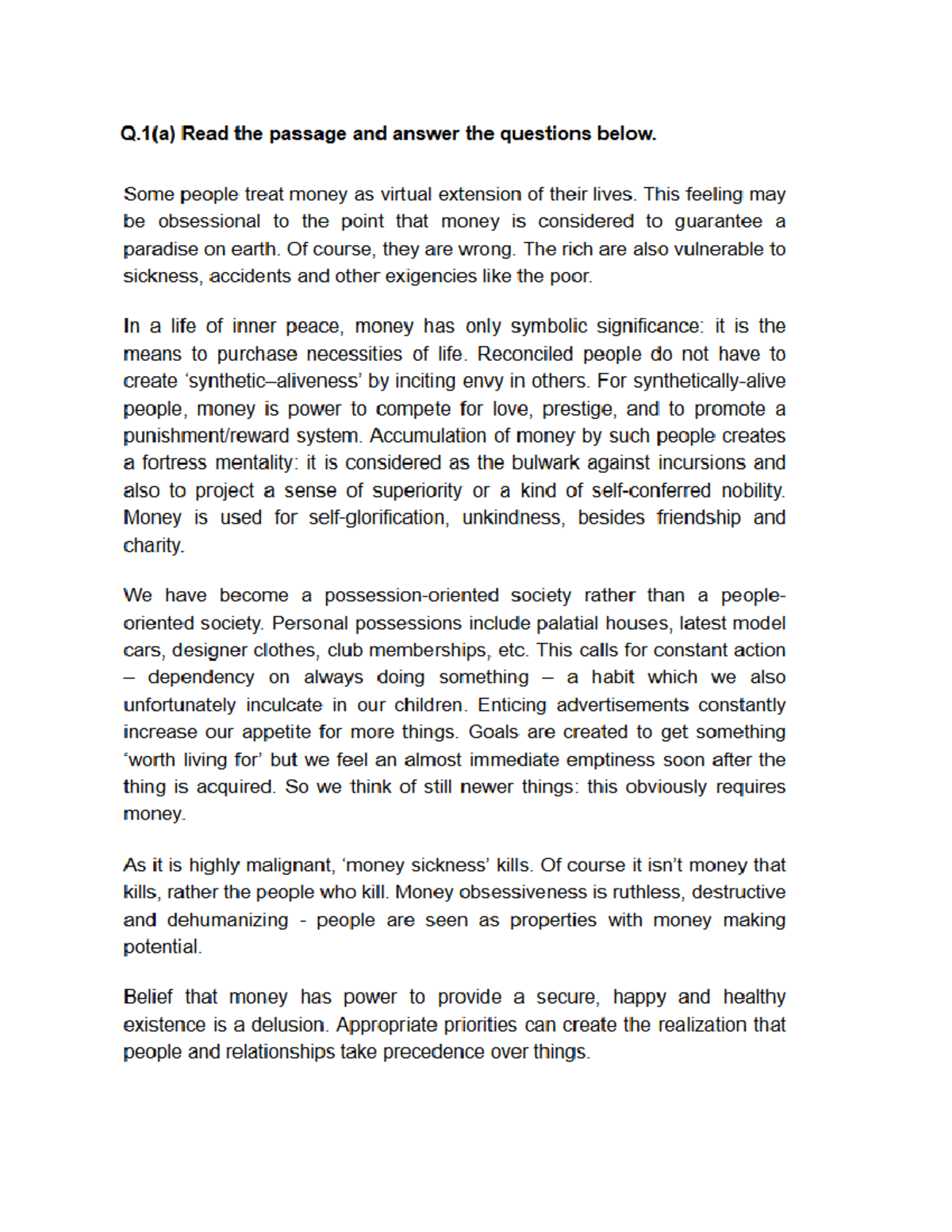 BWC- Model Qs(updated) - Business Writing and Communication Skills ...