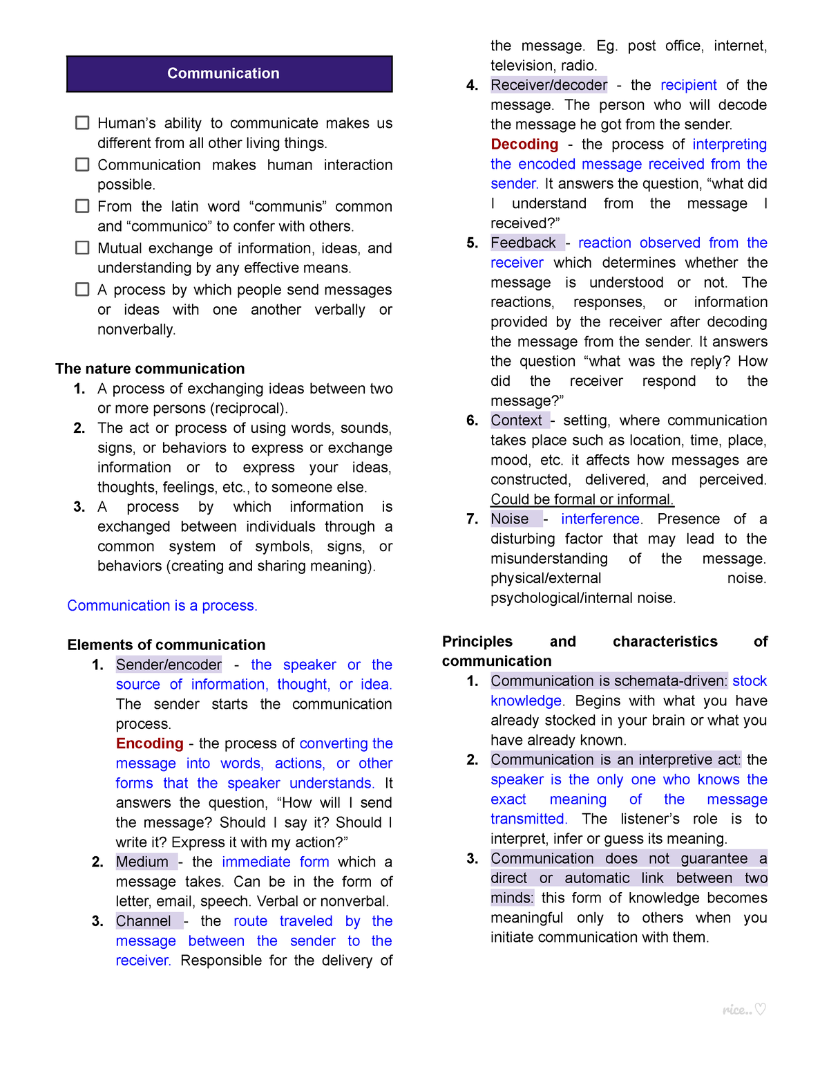 PURC- Prelims - Personal Prelim Notes For Purposive Communication ...