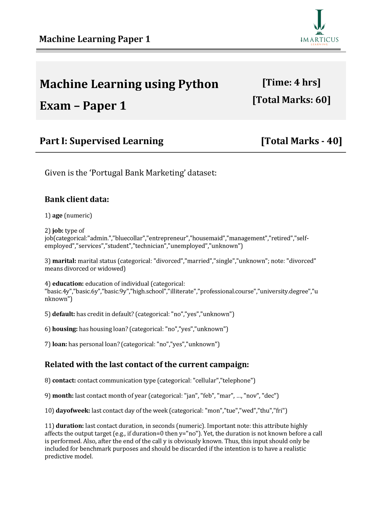 Machine Learning Using Python - - Studocu