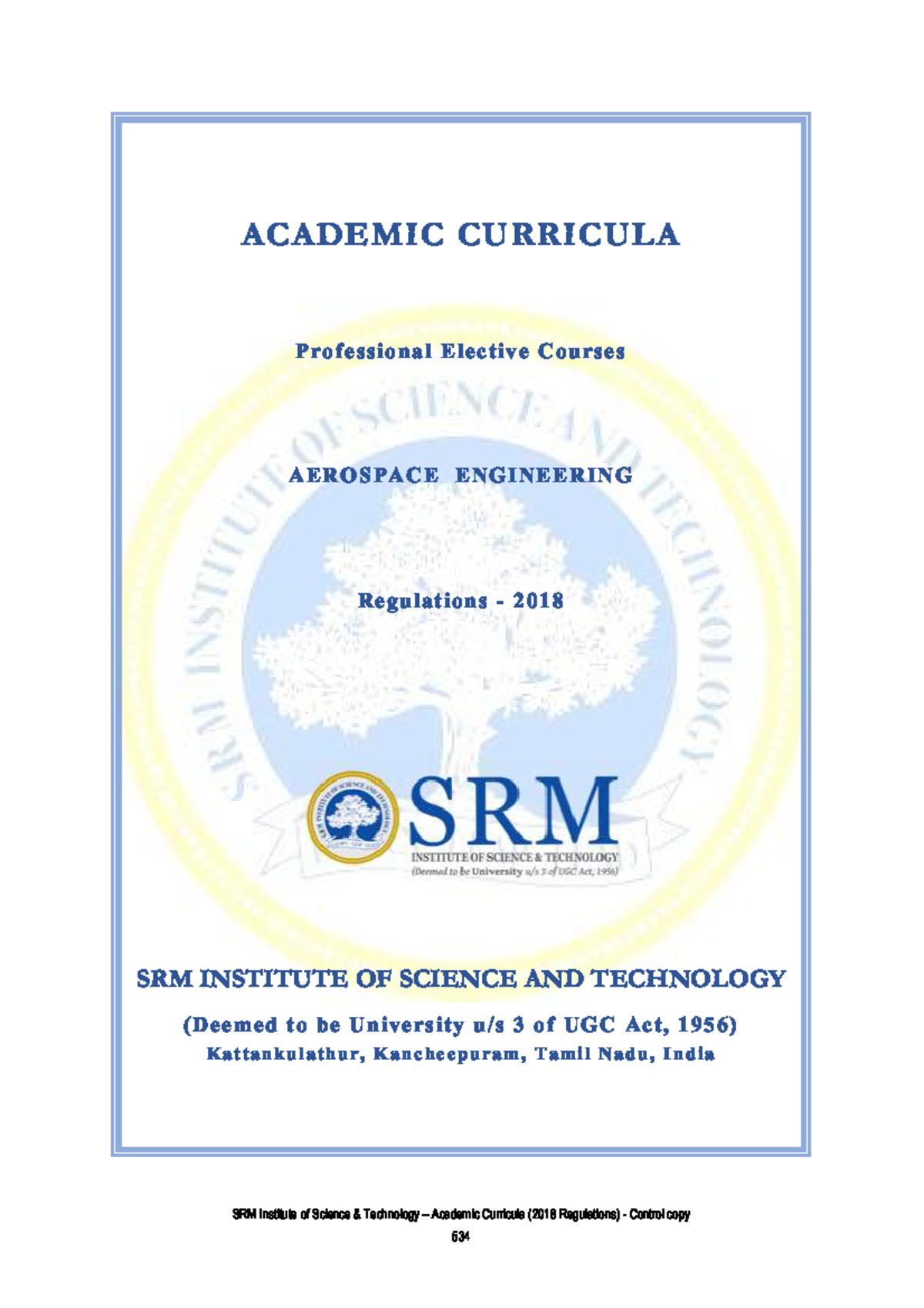 Aerospace engineering elective courses 2018 - $%& - Studocu