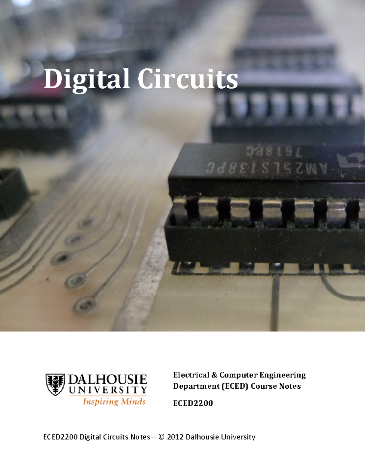 Digital Circuits - Digital Circuits Electrical & Computer Engineering ...