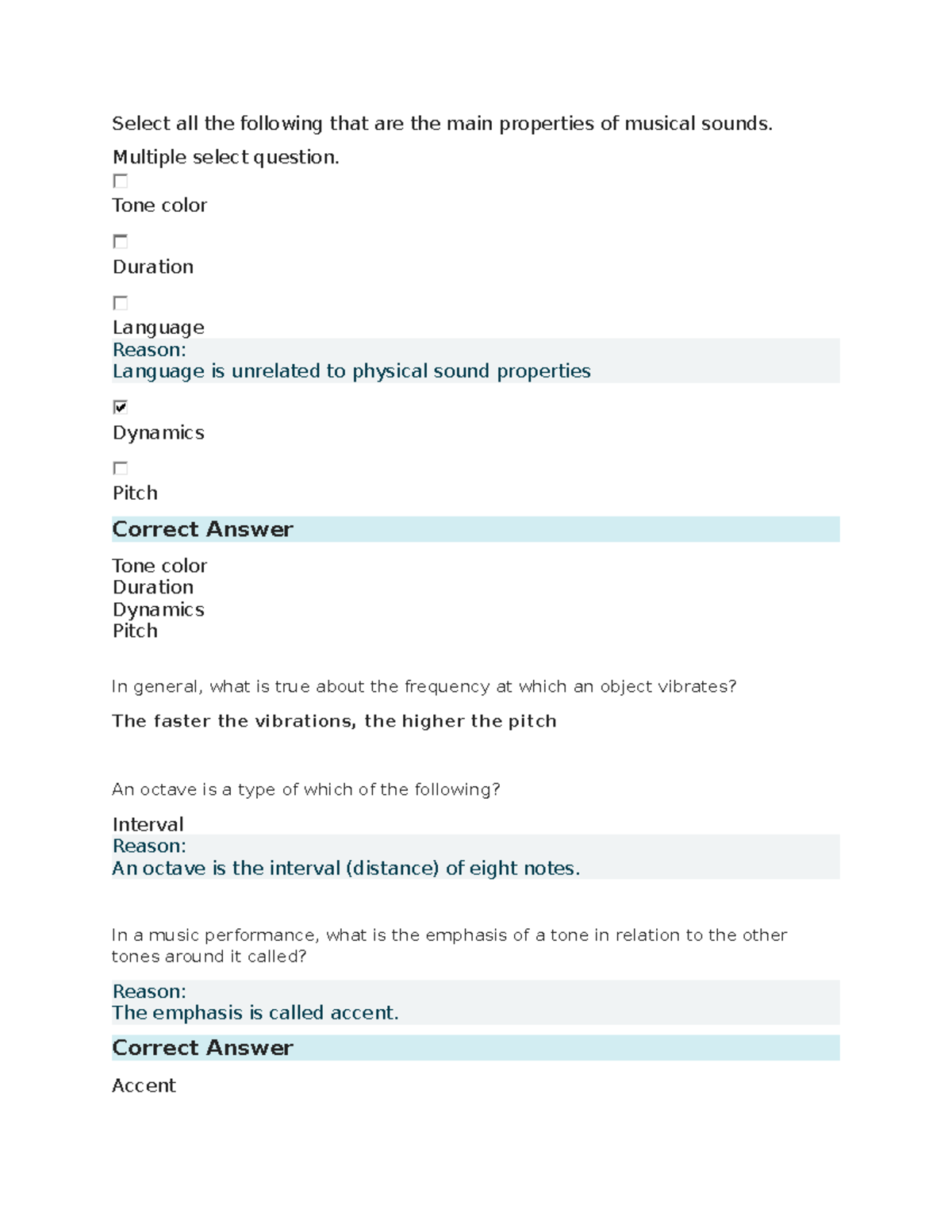 SU23 MUS1113J4TAA Music Appreciation - Assignment One Reading - Select ...