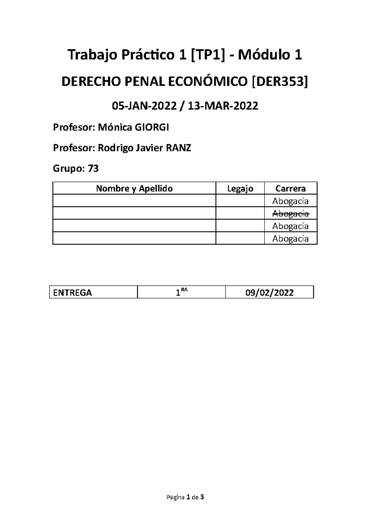 Trabajo Práctico 1 - DEP - 02-2022 REV-3 - Trabajo Práctico 1 [TP1 ...