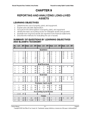 Chapter eleven Ans - CHAPTER 11 REPORTING AND ANALYZING SHAREHOLDERS ...