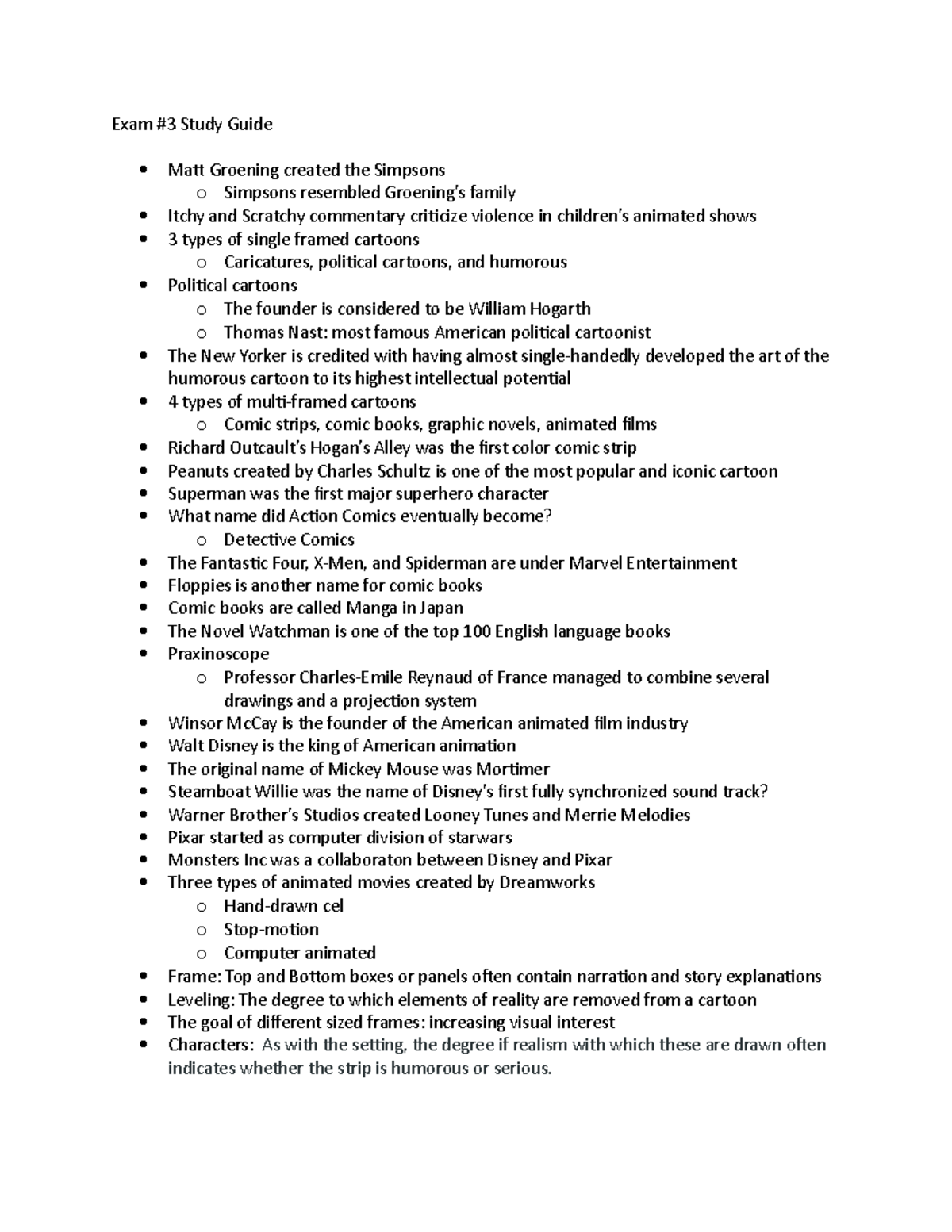 Exam 3 Study Guide - Summary Introduction To Visual Communication ...