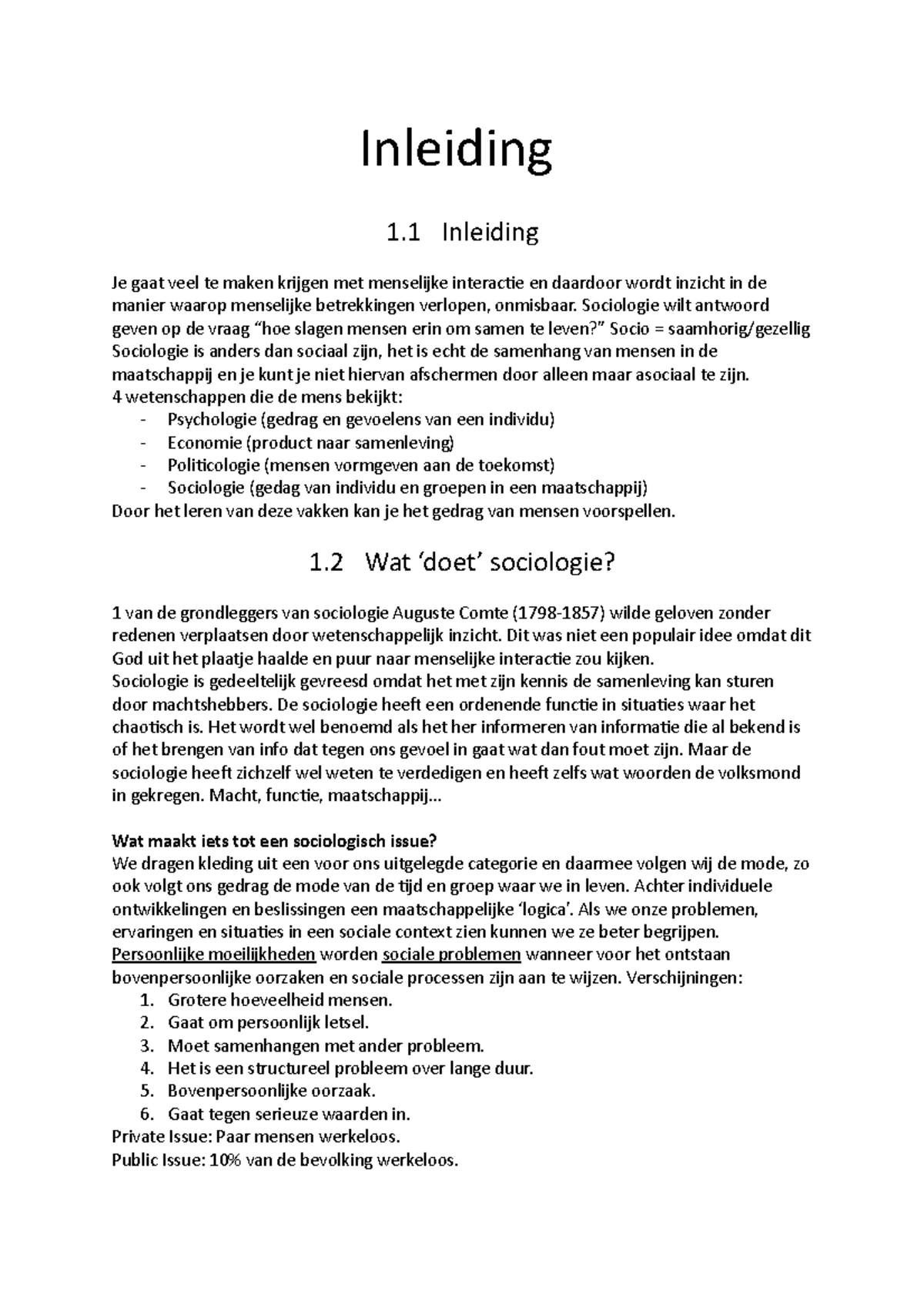 Sociologie Voor De Praktijk - Samenvatting - Gaat Veel Te Maken Krijgen ...