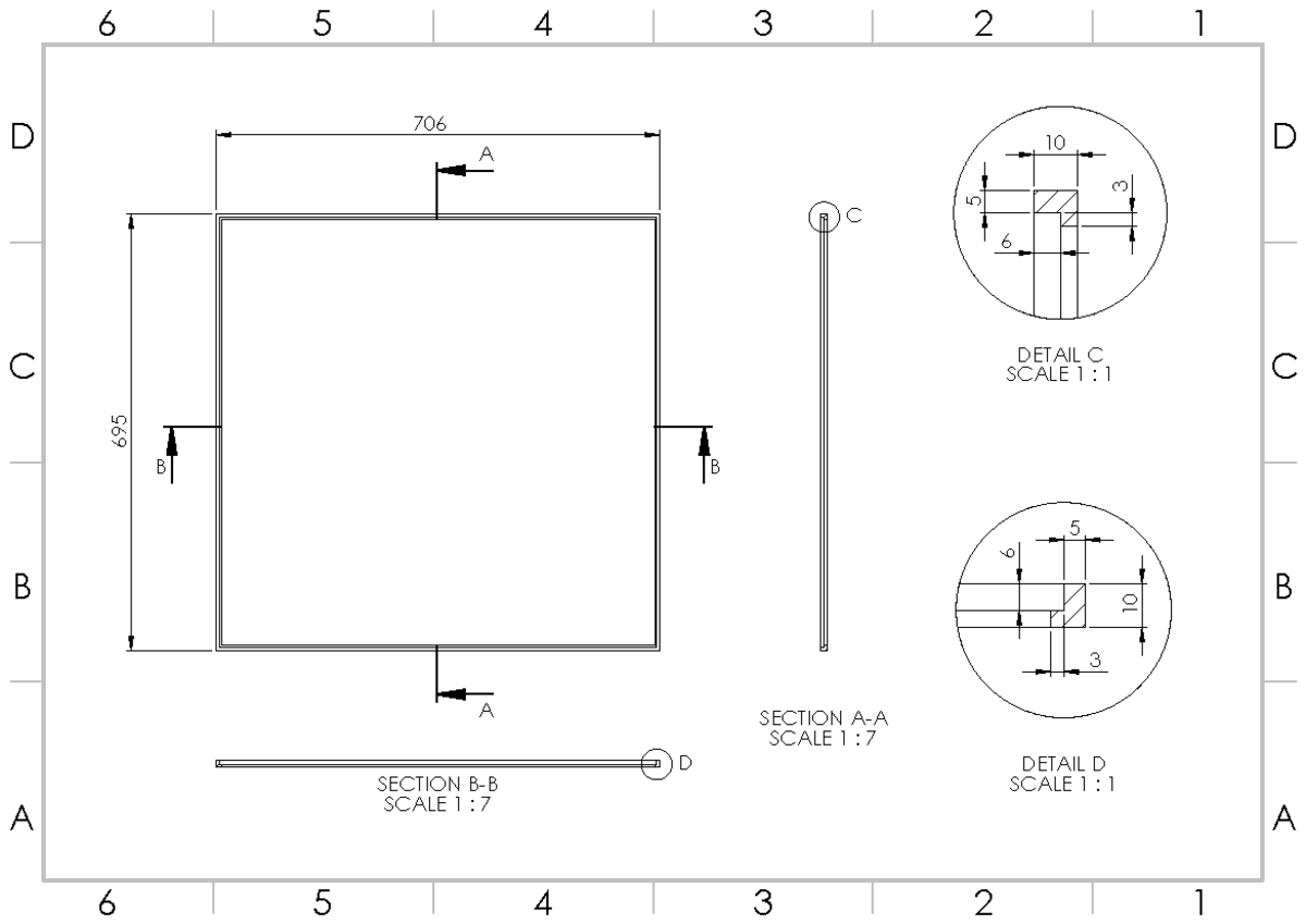 Mesh frame drawing Sri Ganesh - Bachelor of Science in Mechanical ...