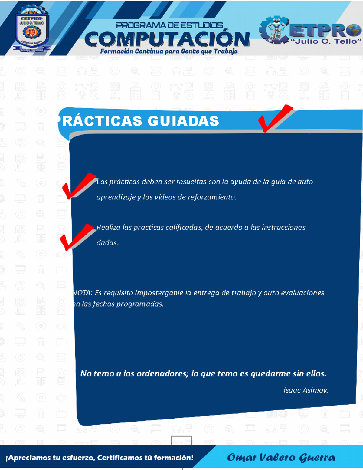 3. Práctica Actividad 7 - Las Prácticas Deben Ser Resueltas Con La ...