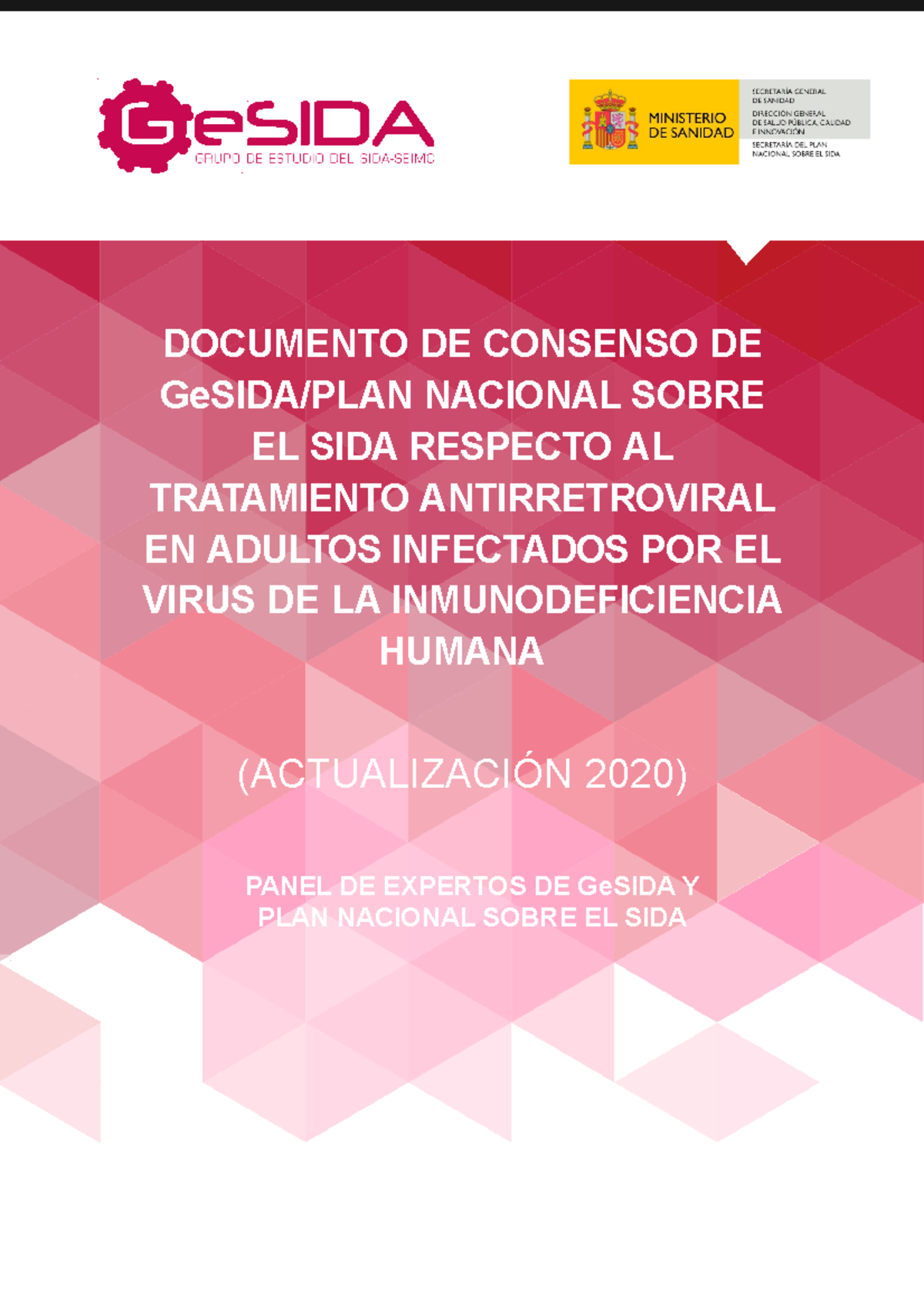 Targa Julio 2020 Importante Documento De Consenso De Gesida Plan