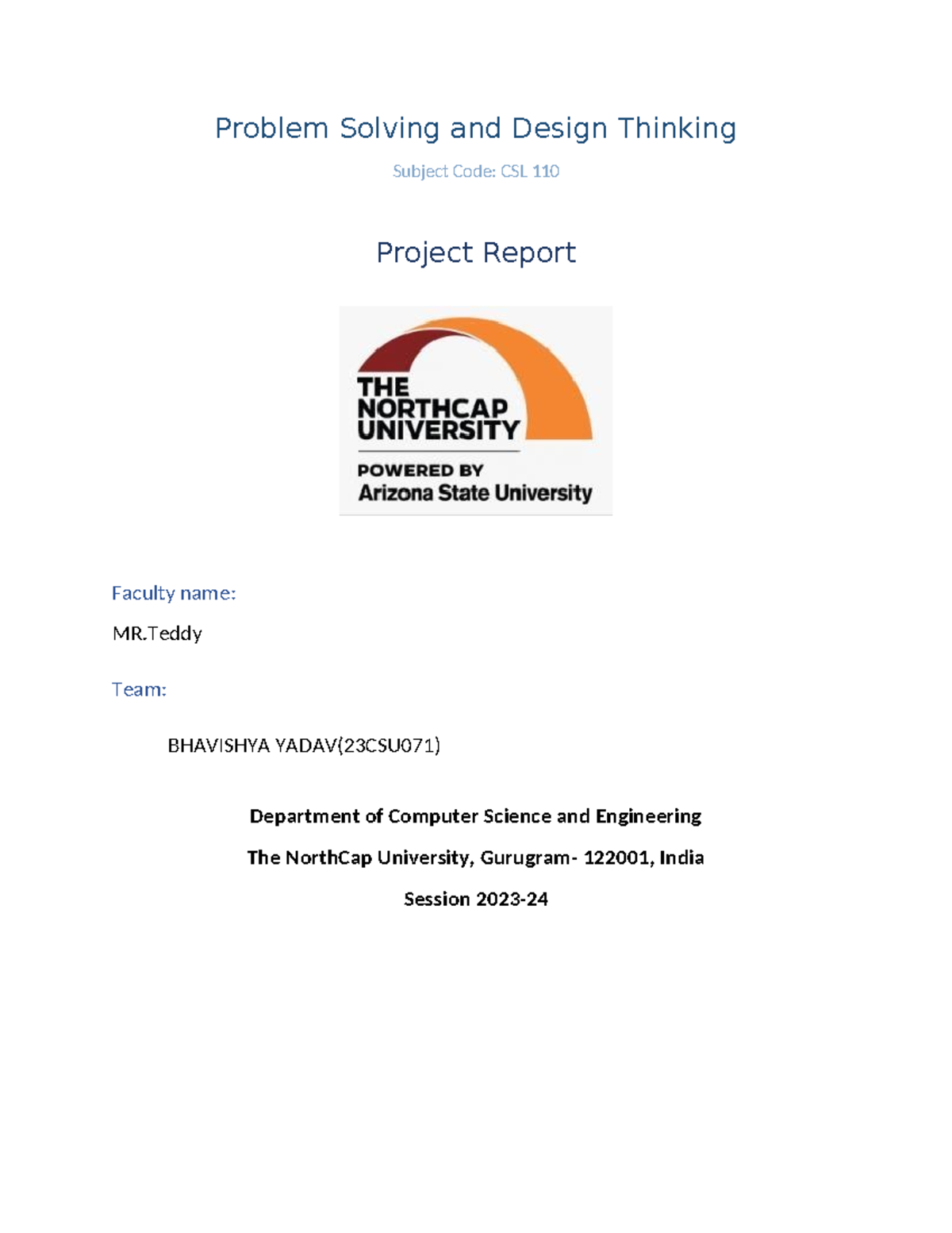 Psdt project report - Summary Environment law - Problem Solving and ...
