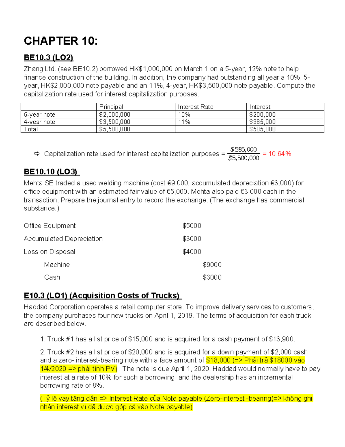 Bài tập Chapter 10 - ........................... - CHAPTER 10: BE10 ...