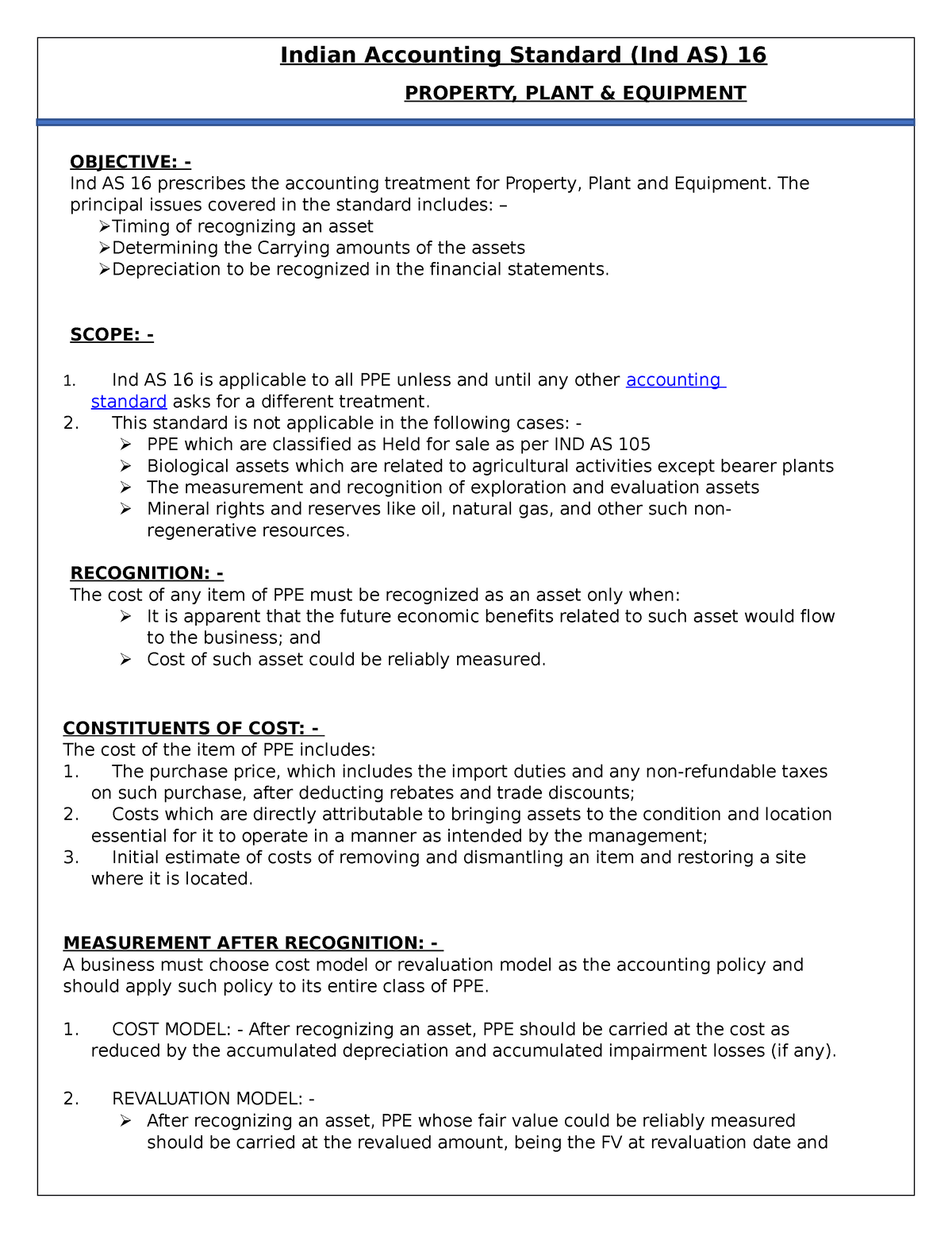 ind-as-16-summary-of-ind-as-indian-accounting-standard-ind-as-16