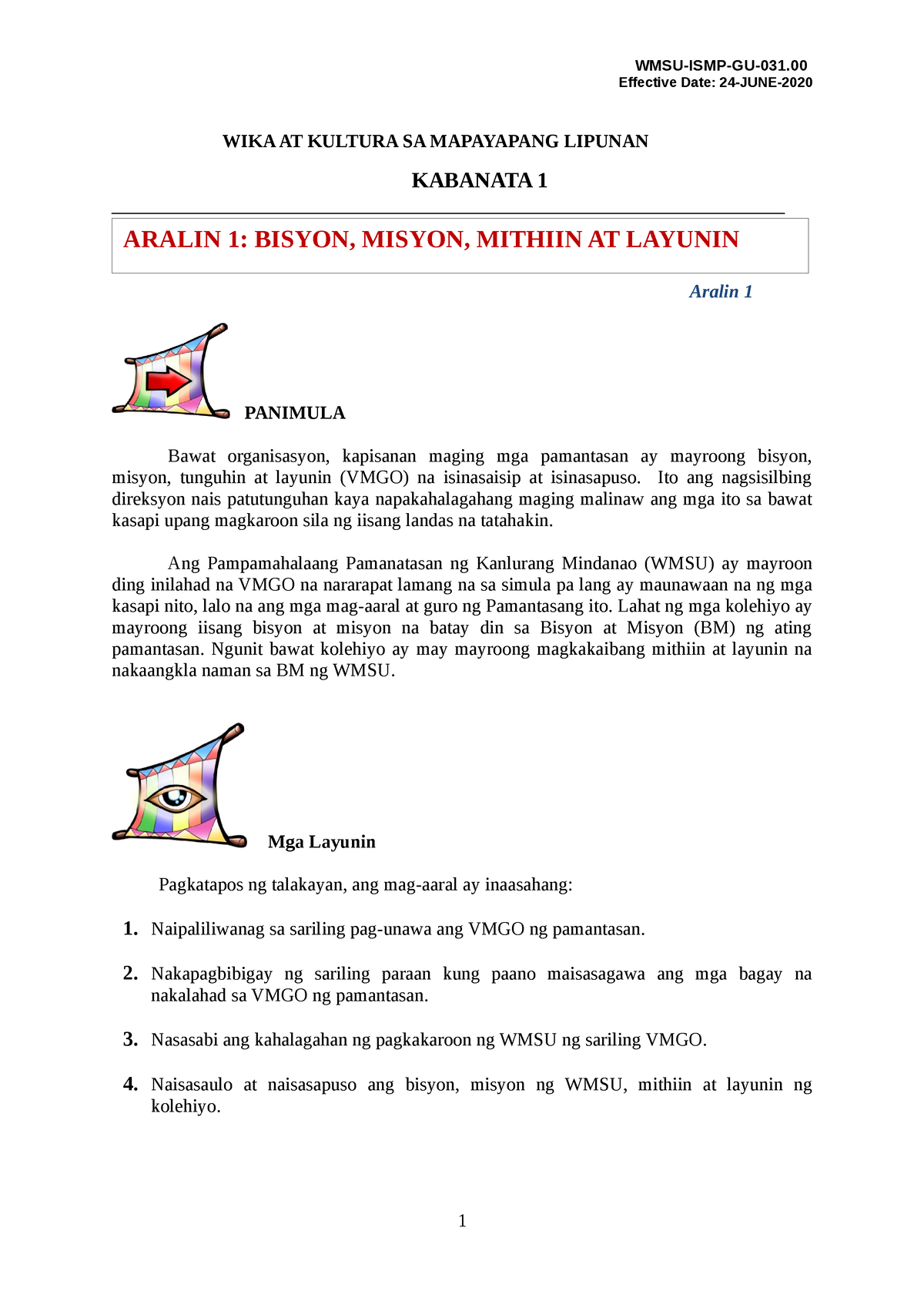 Filipino 101 Wika At Kultura Sa Mapayapang Lipunan Part 2 - Effective ...