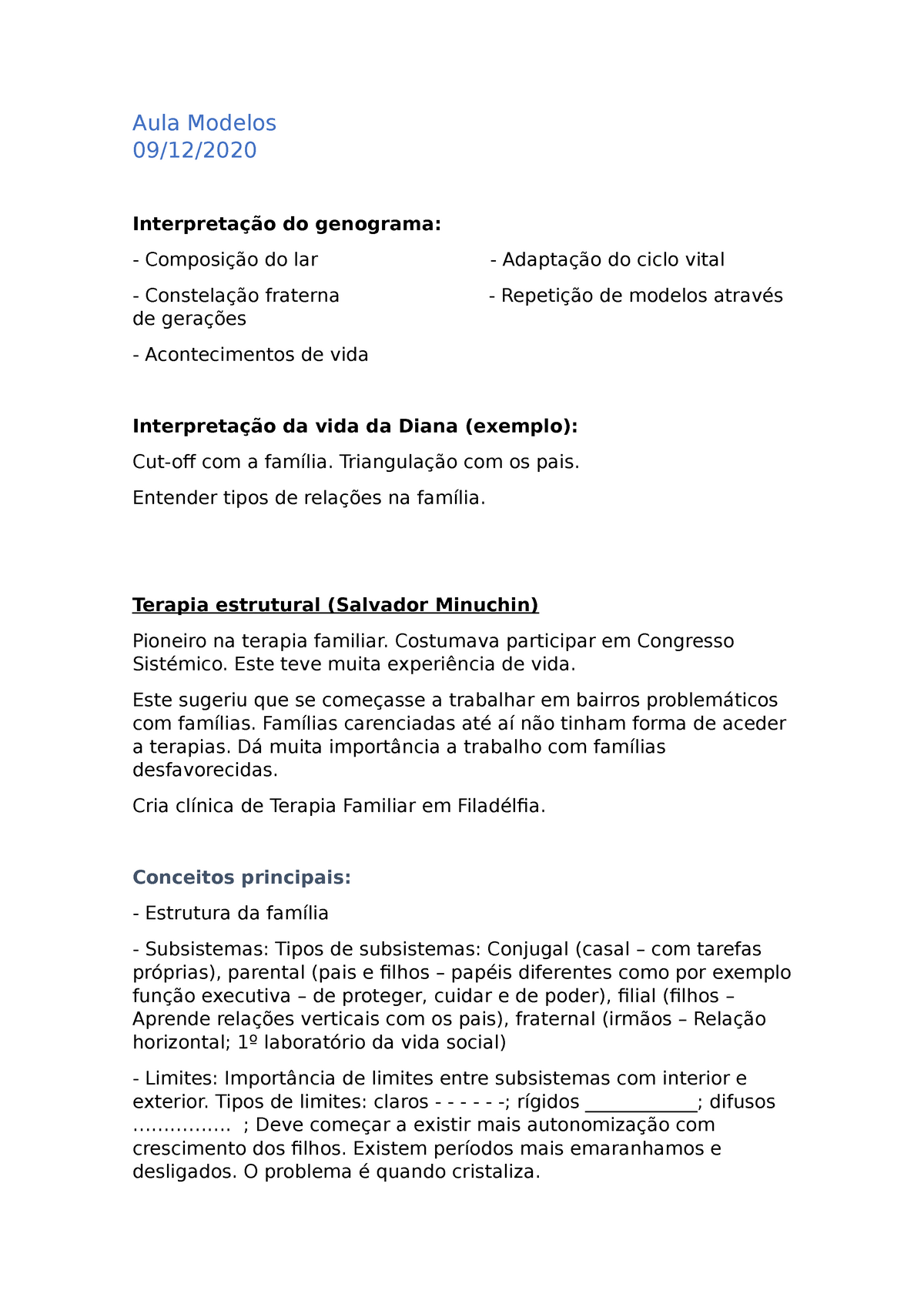 Conceito de Triangulação nas relações familiares na teoria de