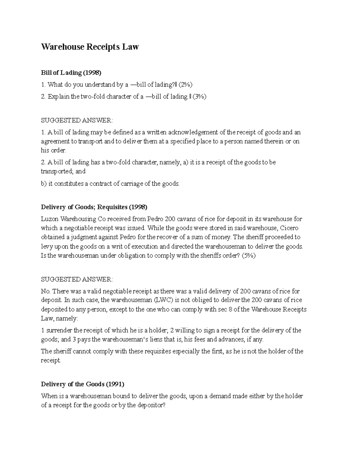 warehouse-receipts-law-warehouse-receipts-law-bill-of-lading-1998