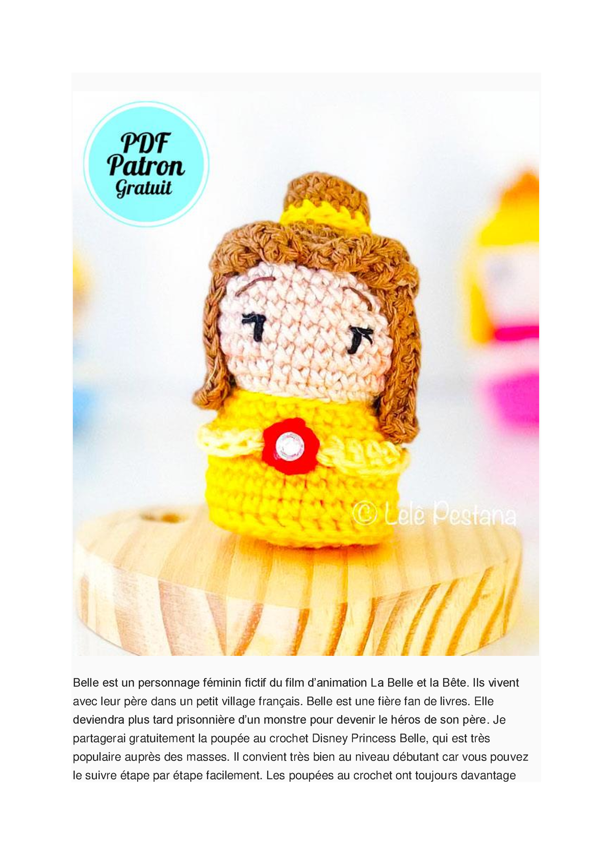 AmigurumiBox Amigurumi Modèles Gratuit PDF Crochet Français