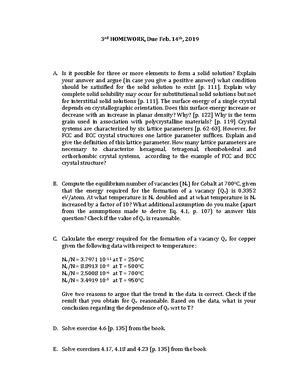 Homework 1 Material Science - Malamataris - **1 st HOMEWORK, Due Jan ...