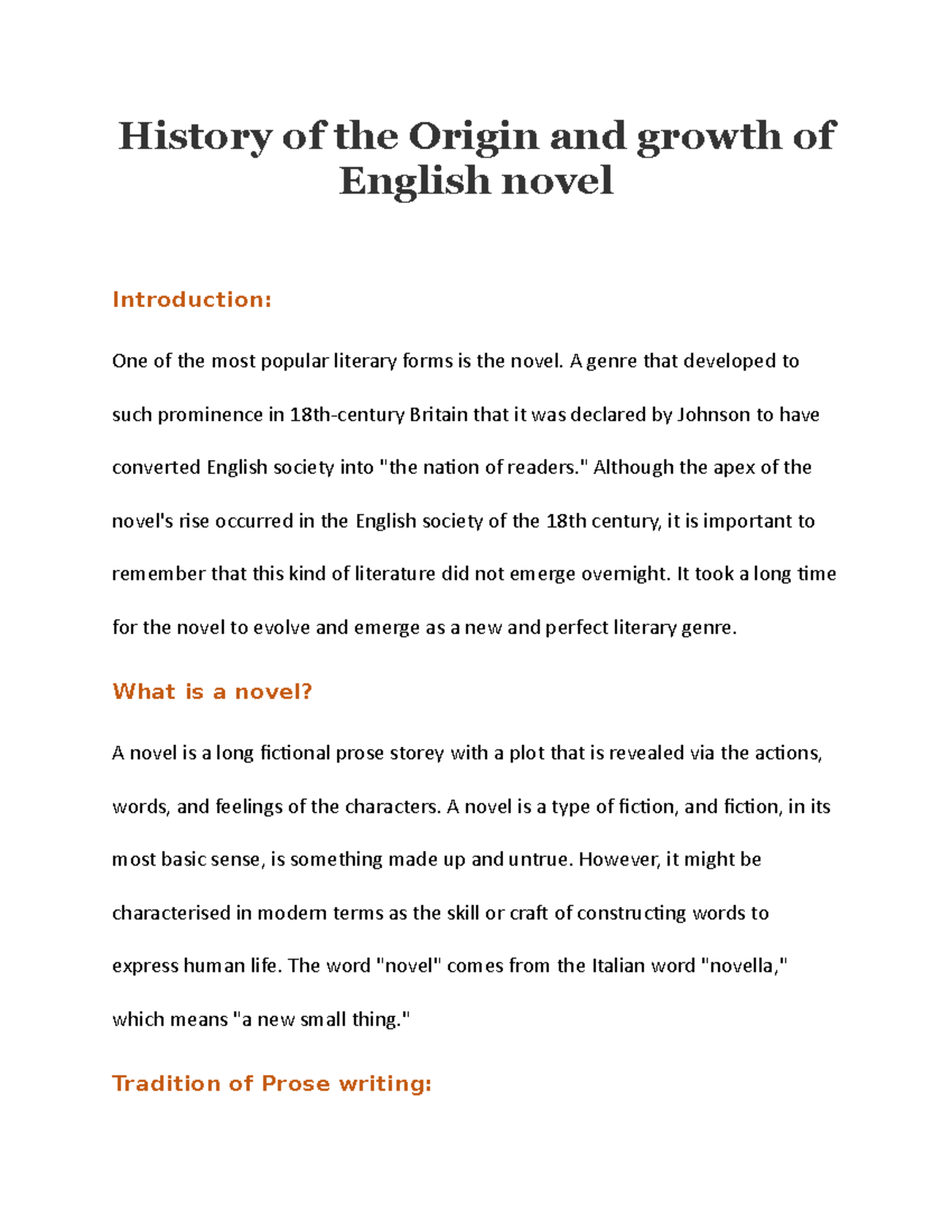 history-of-the-origin-and-growth-of-english-novel-history-of-the