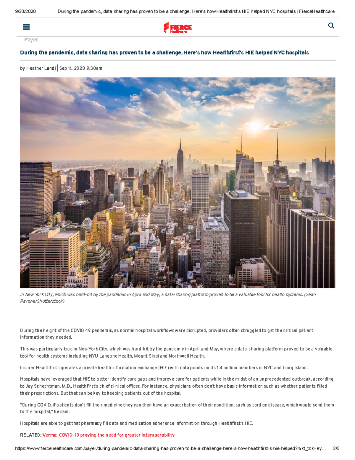 During the pandemic, data sharing has proven to be a challenge - Here's ...