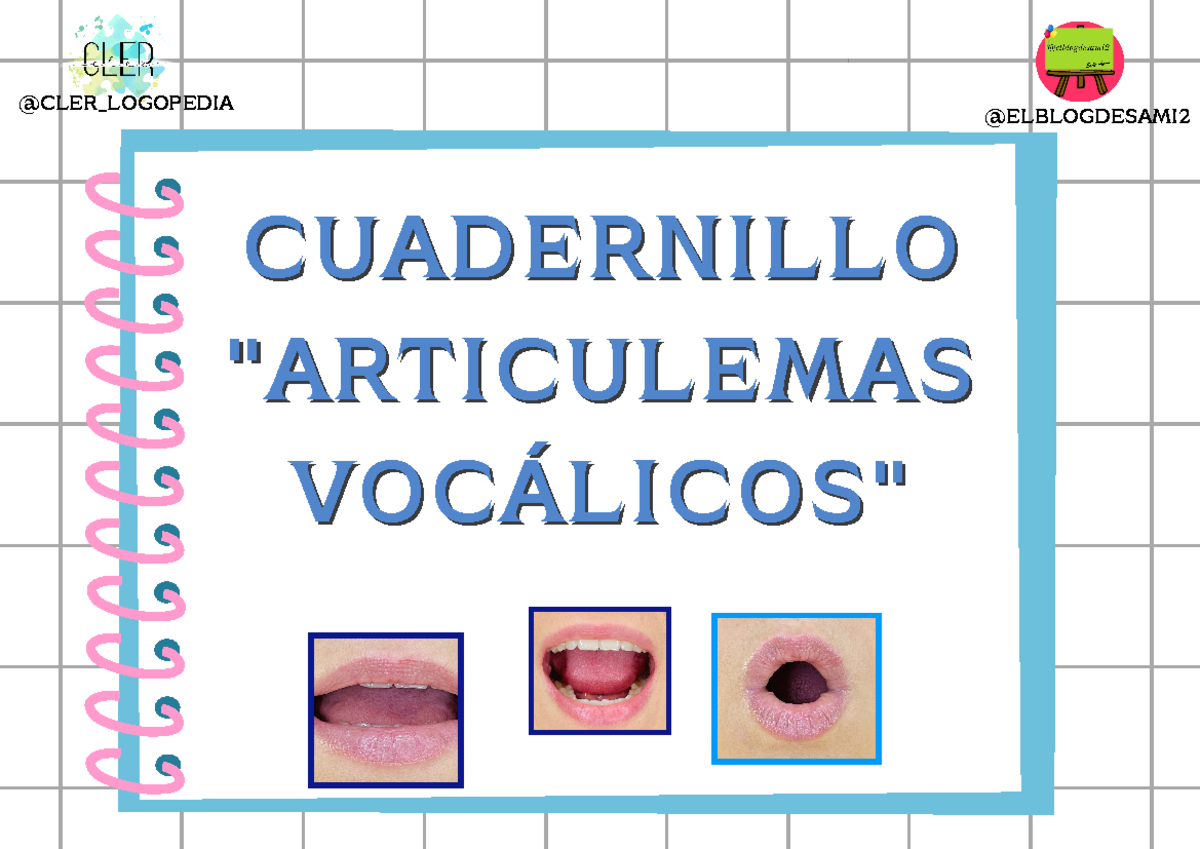 @ Elblogdesami 2- Articulemasvocálicos - CUADERNILLOCUADERNILLO ...