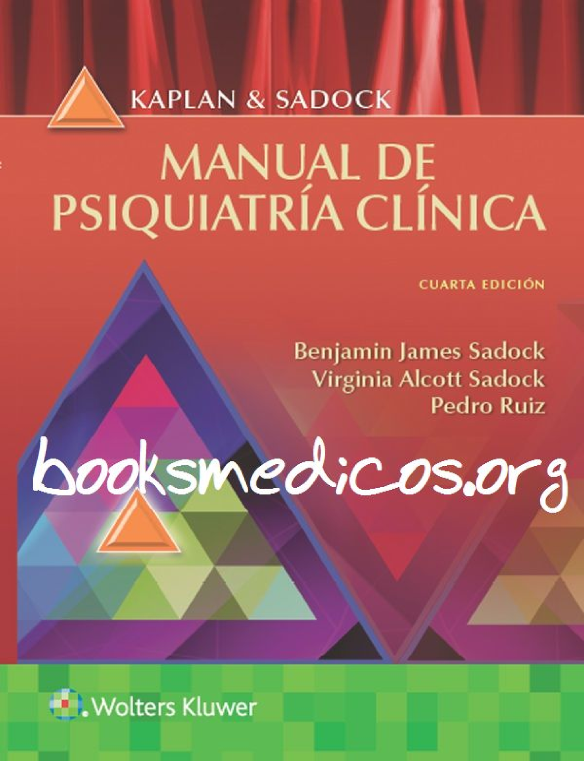 Kaplan Y Sadock Manual De Psiquiatría Clínica 4a Edicion Booksmedicos ...