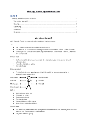 Theorie UND Emptrie DER Schule - Beratung, Förderung, Erziehung ...