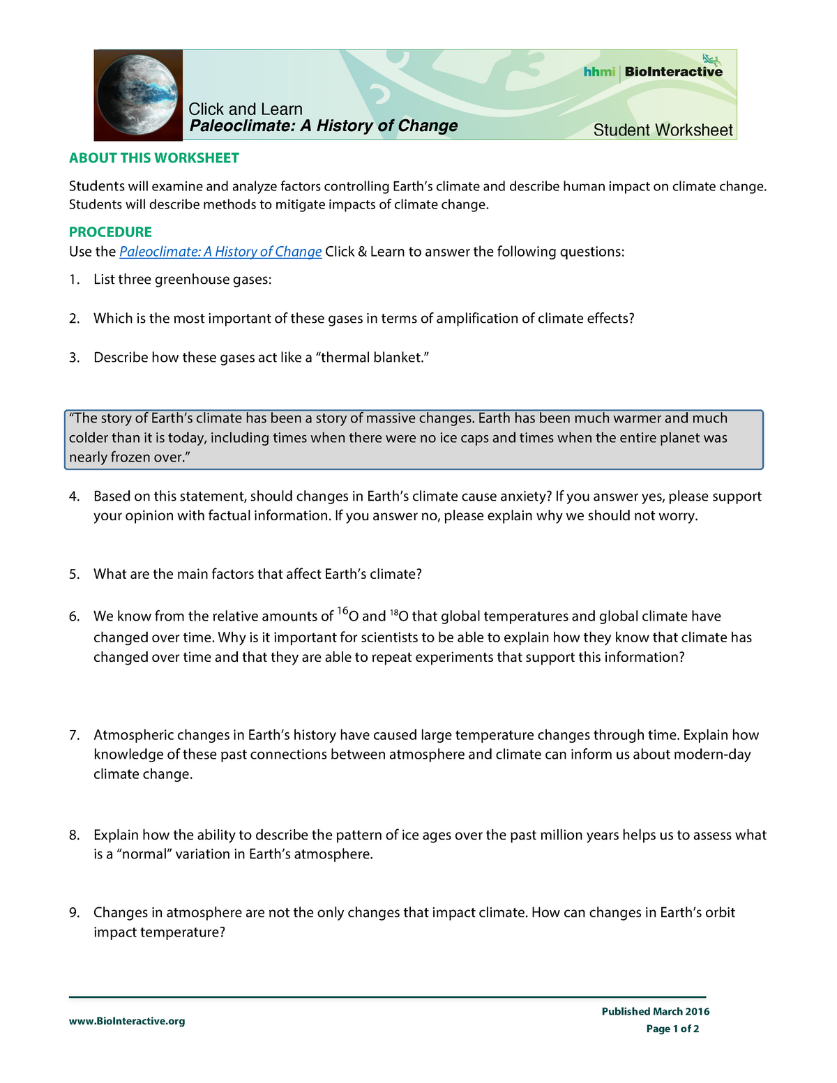 file paleoclimate a history of change interactive sheet biointeractive student worksheet click studocu