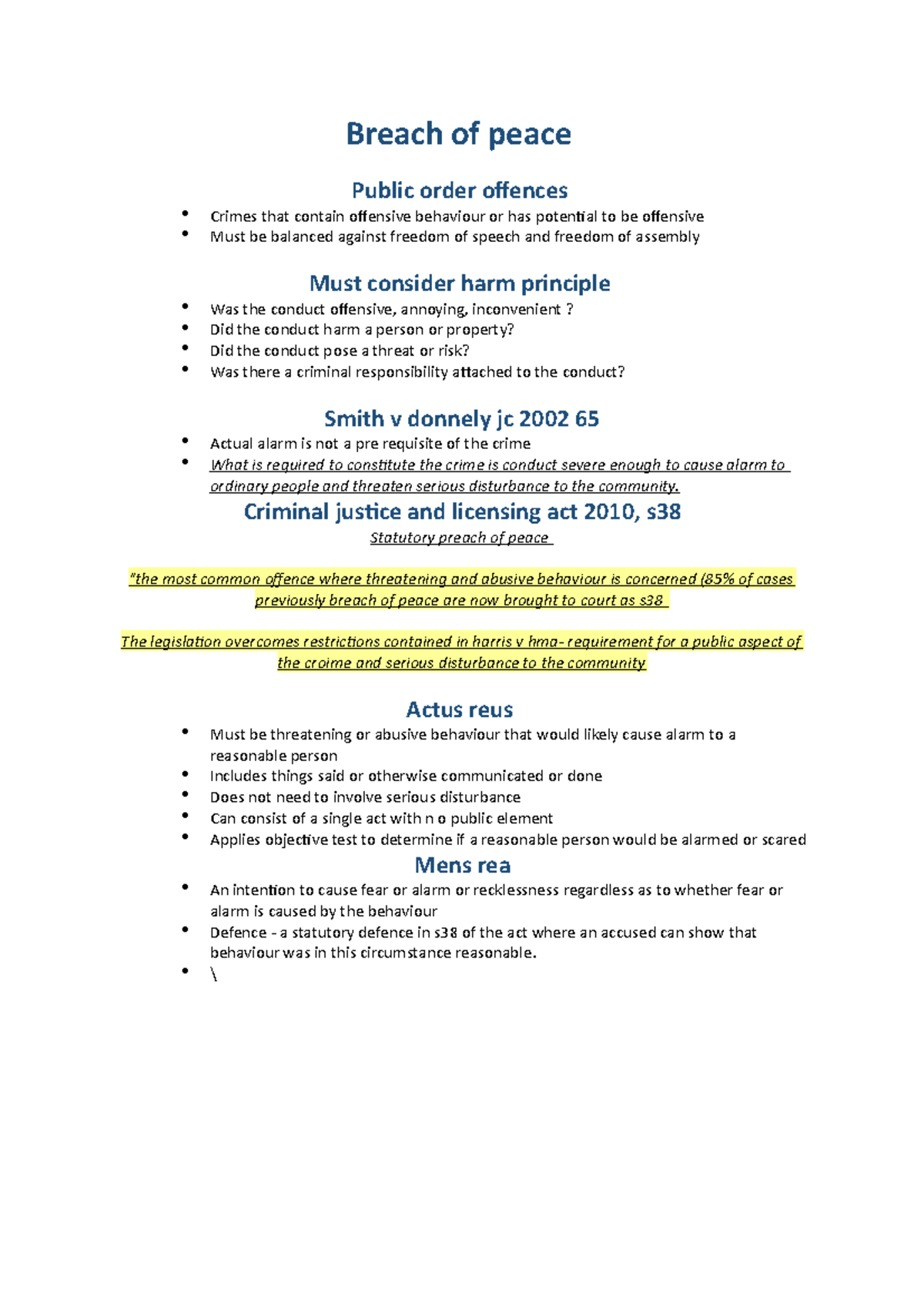 criminal-notes-1-breach-of-peace-public-order-offences-crimes-that-contain-offensive-behaviour