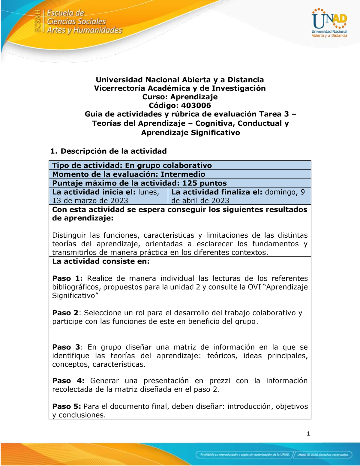 Guia De Actividades Y Rúbrica De Evaluación-Unidad 2 - Tarea 3 ...