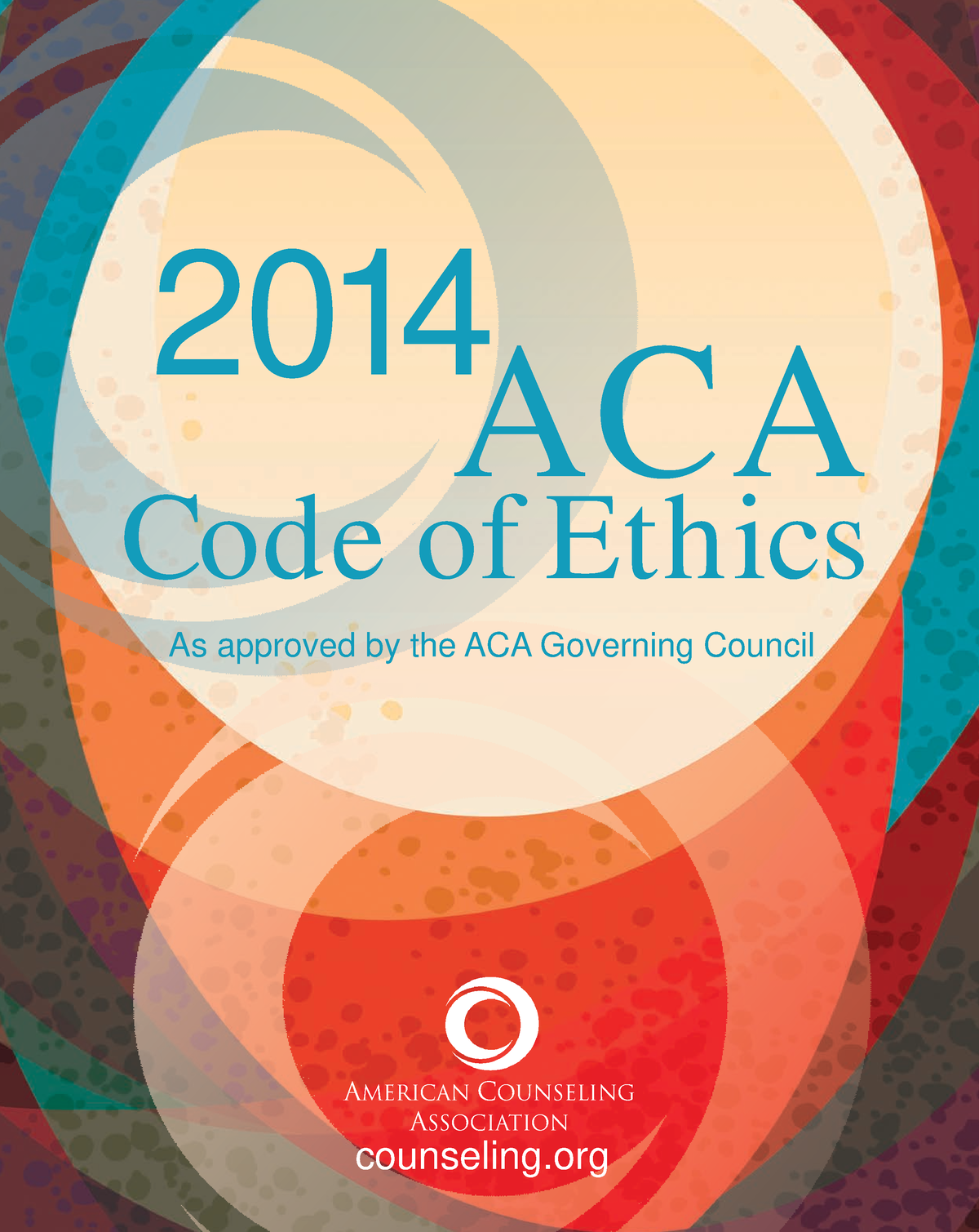 2014 Code Of Ethics - This Is An Example Of Coursework. - Counseling ...