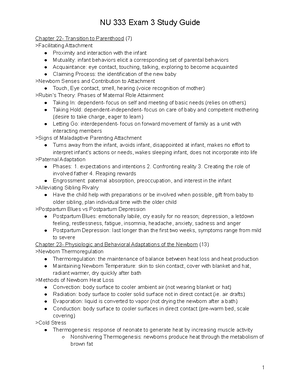 Ch33 copy - Nunhin - Chapter 33: Postpartum Complications Lowdermilk ...