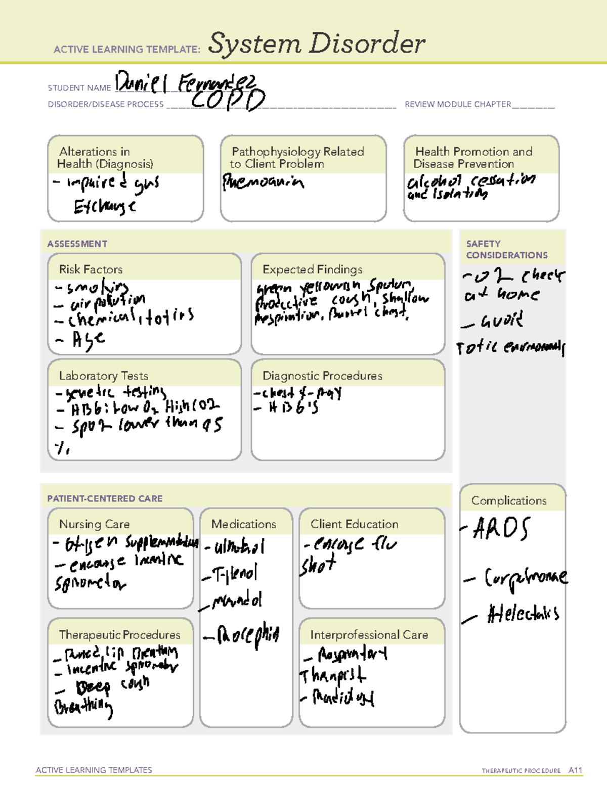 Active Learning Template sys Dis - ACTIVE LEARNING TEMPLATES ...