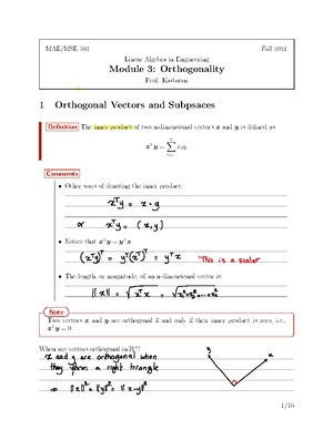 MATH0047-Exercise-Set-2 - MATH 0047: Advanced Linear Algebra Isidoros ...