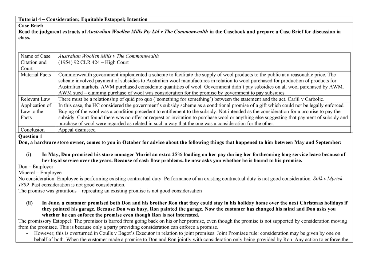 tutorial-4-consideration-equitable-estoppel-intention-studocu