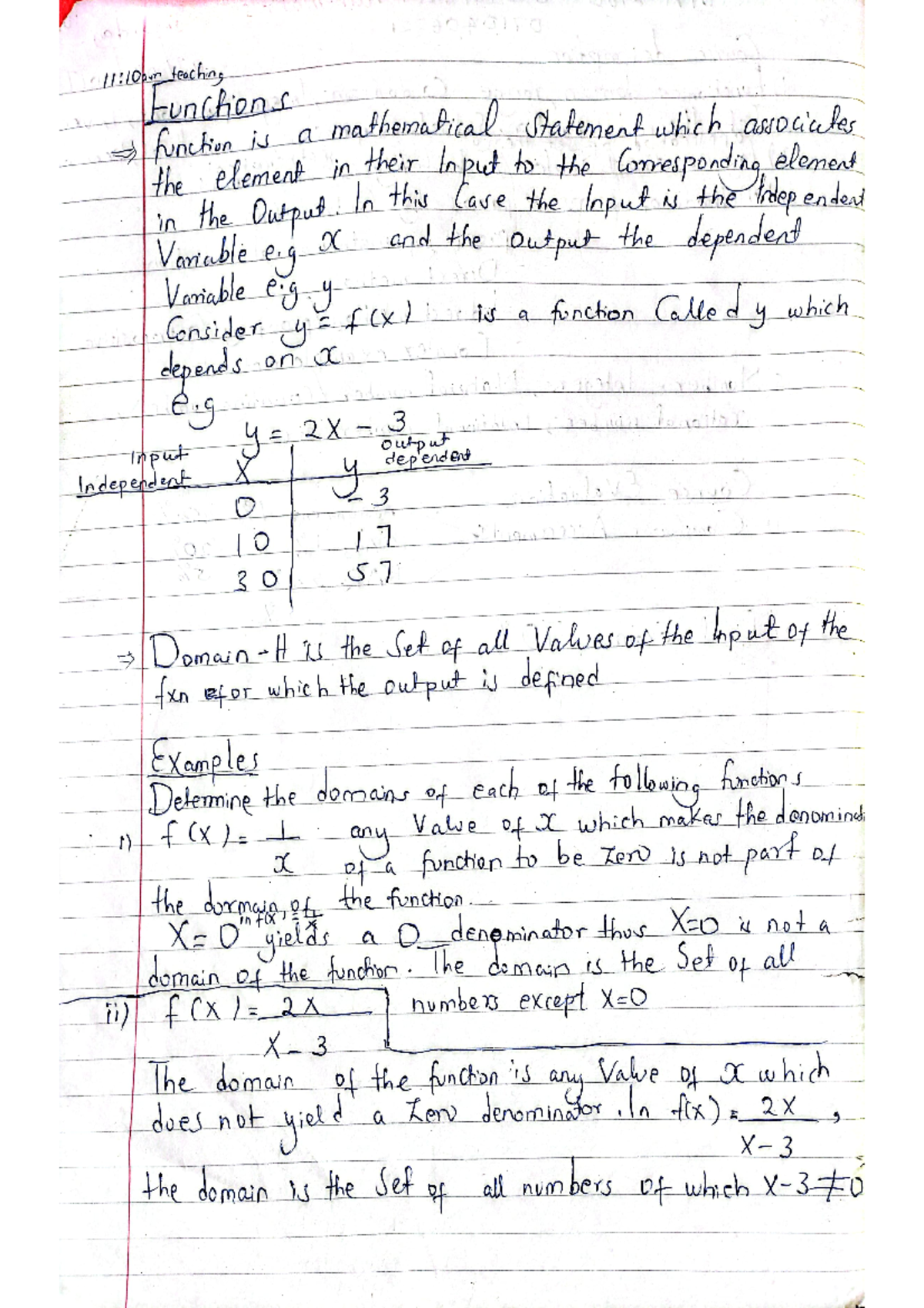 Discrete maths - Please help - 11:10am teaching Functions function is a ...