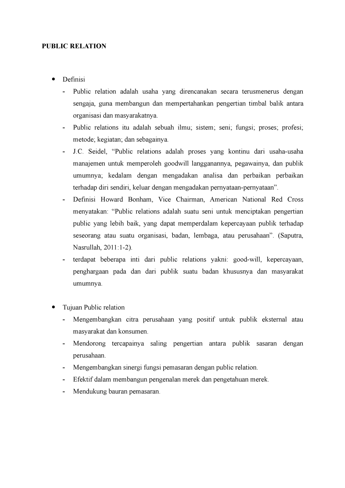 Public Relation - Public Relations Itu Adalah Sebuah Ilmu; Sistem; Seni ...