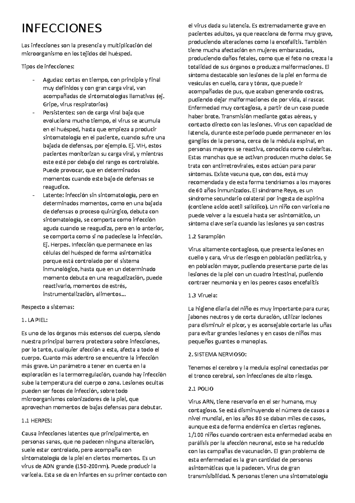 Infecciones Del doctor limón en castellano INFECCIONES Las