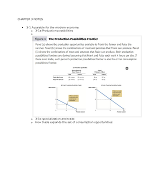 Chapter 1 Notes - CHAPTER 1 NOTES Economics is the study of how society ...