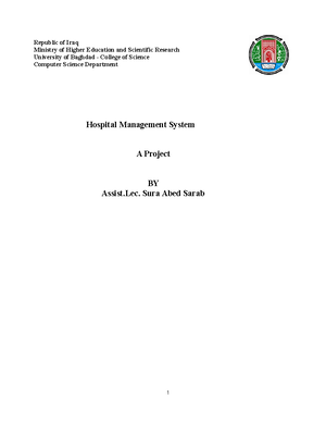 Library Management System Project Report - Library Management System ...