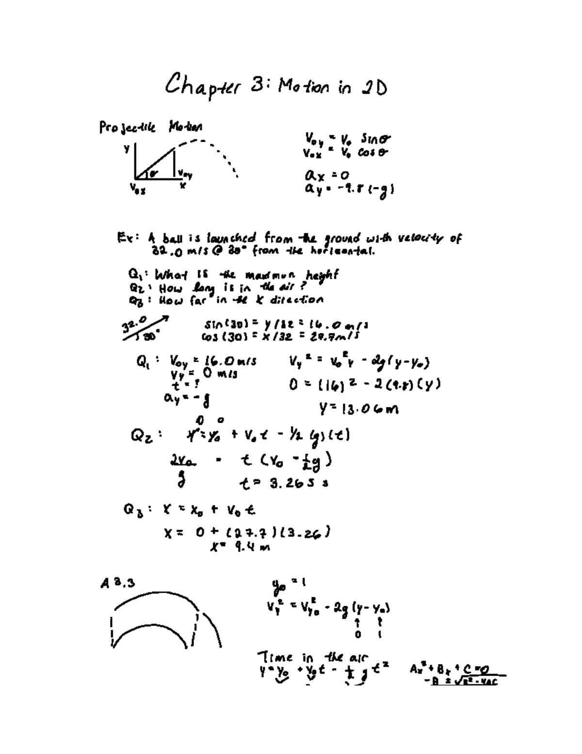 homework 3 2d motion 23 24