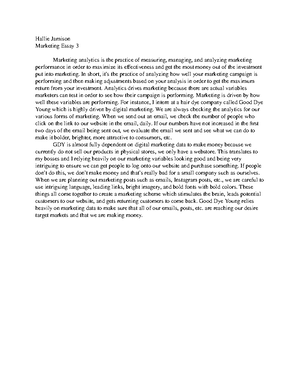 Principles of Marketing Final Notes - Principles of Marketing Belmont ...