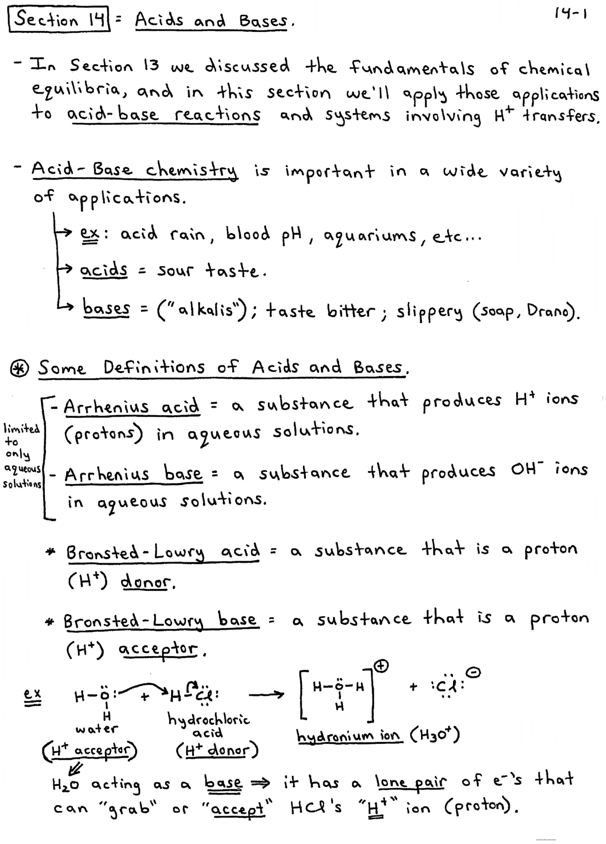 Acids and Bases Lecture Notes Chemistry for Engineers Studocu